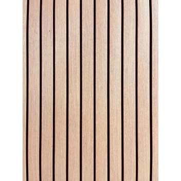 UPPER EDGE OAK BLACK WOOD PLASTIC CLADDING WALL PANEL 2400X122X12