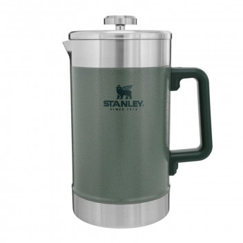 STAY HOT FRENCH PRESS HAMMERTONE GREEN 1.4L