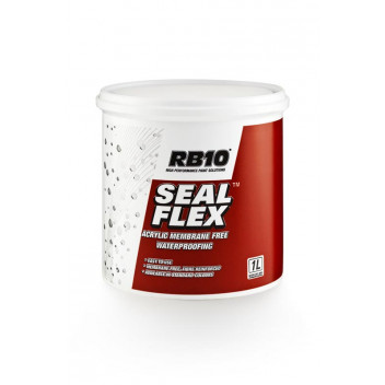 RB10 GREY SEAL FLEX FIBRE REINFORCED WATERPROOFING 1L