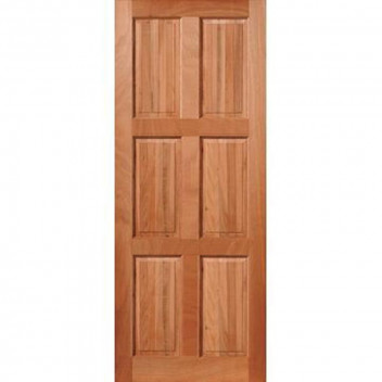 TIMBER MIXED EQUAL 6 PANEL ENT DOOR