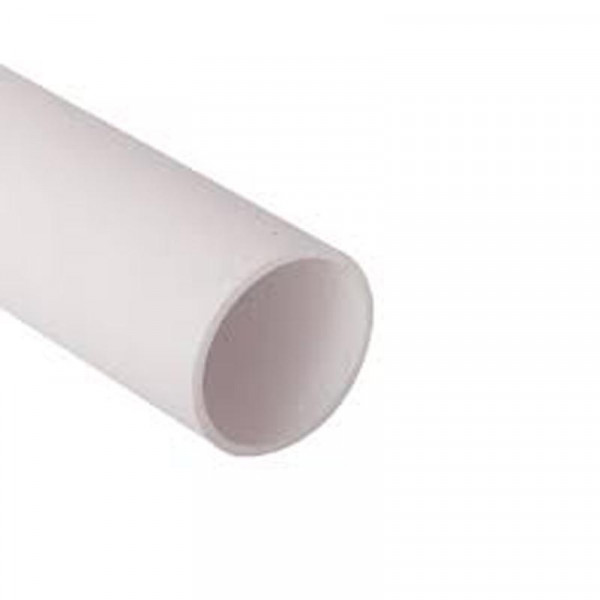 White PVC Conduit Pipe SABS 20mm × 4m
