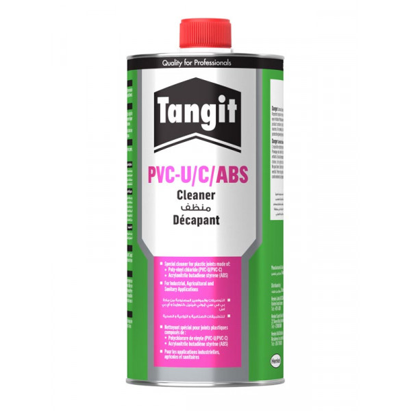 TANGIT PVC-U/C/ABS CLEANER 1L X 24