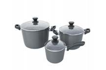 BENNETT READ SLATE AND STONE POT SET 6PIECE