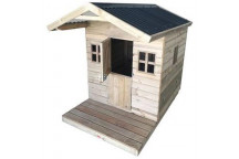 POLY YARD WOOD PLAYHOUSE 1.2WX1.8LX1.5H