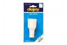 DEJAY WHITE PLASTIC TAP SWIRL