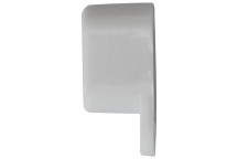 CURTAIN TRACK ENDSTOP WHITE  2 PER PACK