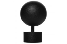 MATT BLACK FINIAL BALL 28MM