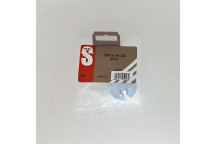 SAFETOP BATH PLUG PVC WHITE