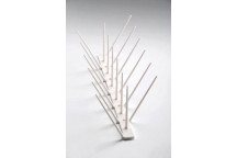 UV RESISTANT WHITE POLYCARBONATE ANTI-BIRD SPIKE 33.3CM