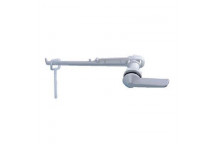 DUTTON WHITE PLASTIC HANDLE ASSEMBLY CISTERN