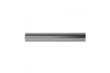 ALUMINIUM CHROME CURTAIN POLE 19MM 1.0M