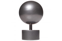 GUN METAL FINIAL BALL  28MM