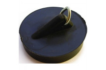 SAFETOP BASIN PLUG PVC BLACK