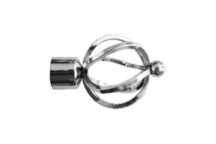 CHROME BASKET FINIAL 28MM