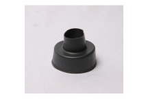 DUTTON BLACK FLUSH PIPE CONNECTOR