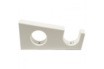 WHITE WOOD DOUBLE BRACKET 34MM