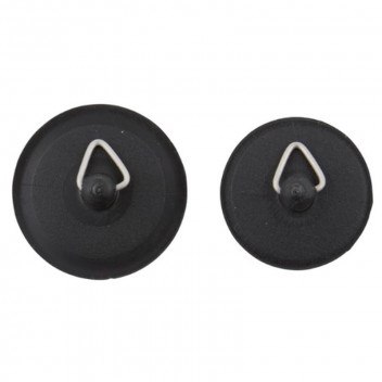 DUTTON BLACK BASIN AND BATH PLUG DUTTON BLACK BASIN AND BATH PLUG