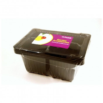 TRAY SEEDLING GAGPB4/5 CAVITY 5X4 BLACK TRAY SEEDLING GAGPB4/5 CAVITY 5X4 BLACK
