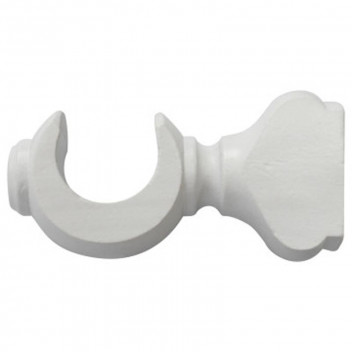 WHITE WOOD SINGLE BRACKET 34MM WHITE WOOD SINGLE BRACKET 34MM