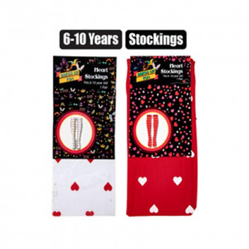 HEARTS STOCKINGS DRESS UP PARTY COSTUME HEARTS STOCKINGS DRESS UP PARTY COSTUME