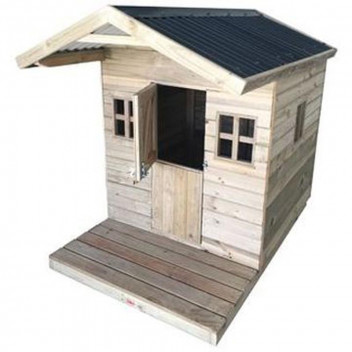 POLY YARD WOOD PLAYHOUSE 1.2WX1.8LX1.5H POLY YARD WOOD PLAYHOUSE 1.2WX1.8LX1.5H