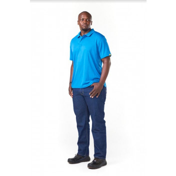 DROMEX ROYAL BLUE QUICK DRY PREMIUM GOLF SHIRT LARGE DROMEX ROYAL BLUE QUICK DRY PREMIUM GOLF SHIRT LARGE