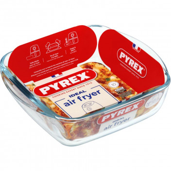 PYREX SQUARE AIRFRYER DISH 1L PYREX SQUARE AIRFRYER DISH 1L