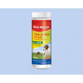 MARTIN TICK AND FLEA DOG POWDER 100G MARTIN TICK AND FLEA DOG POWDER 100G