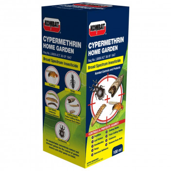KOMBAT CYPERMETHRIN INSECTICIDE 100ML KOMBAT CYPERMETHRIN INSECTICIDE 100ML