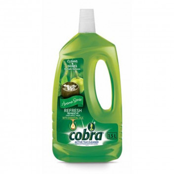 COBRA TILE CLEANER CRISP APPLE REFRESH 1.5L COBRA TILE CLEANER CRISP APPLE REFRESH 1.5L