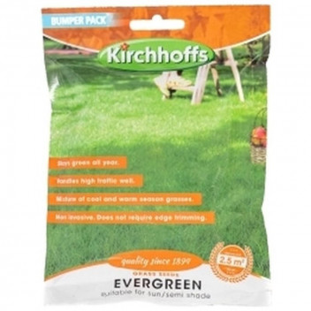 EVERGREEN 100GR BUMPER PACK LAWN SEED EVERGREEN 100GR BUMPER PACK LAWN SEED