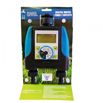 TWO OUTLET AUTOMATIC DIGITAL IRRIGATION TIMER TWO OUTLET AUTOMATIC DIGITAL IRRIGATION TIMER