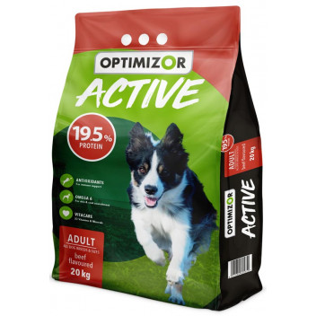 OPTIMIZOR DOG FOOD ACTIVE ADULT 20KG OPTIMIZOR DOG FOOD ACTIVE ADULT 20KG