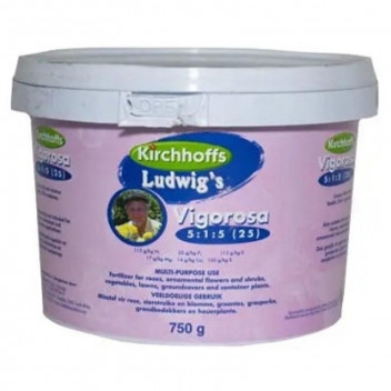 LUDWIGS VIGOROSA FERTILIZER 5:1:5 750G LUDWIGS VIGOROSA FERTILIZER 5:1:5 750G