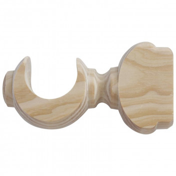 NATURAL WOOD SINGLE BRACKET 34MM NATURAL WOOD SINGLE BRACKET 34MM