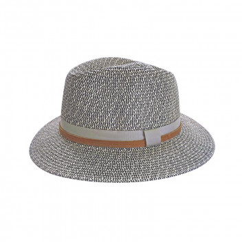 FEDORA INDALO MIXED BLACK HAT 58CM FEDORA INDALO MIXED BLACK HAT 58CM