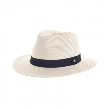 PANA-MATE FEDORA IVORY HAT 61CM PANA-MATE FEDORA IVORY HAT 61CM