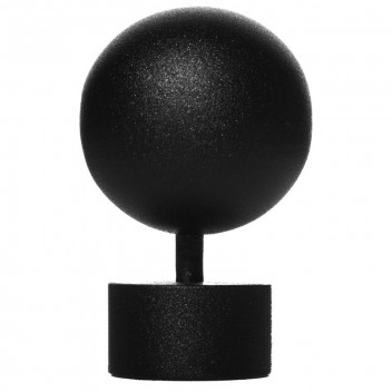 MATT BLACK FINIAL BALL 28MM MATT BLACK FINIAL BALL 28MM