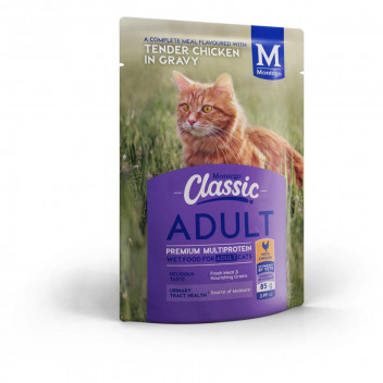 CLASSIC CHICKEN ADULT CAT FOOD 85G CLASSIC CHICKEN ADULT CAT FOOD 85G