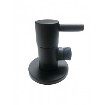 BRETTEN ANGLE VALVE ROUND BLACK 15X15MM BRETTEN ANGLE VALVE ROUND BLACK 15X15MM