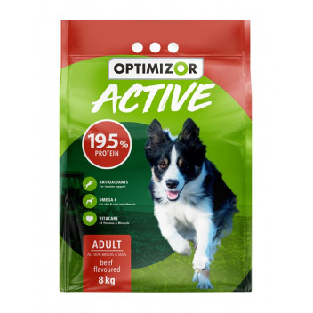 OPTIMIZOR DOG FOOD ACTIVE ADULT 8KG OPTIMIZOR DOG FOOD ACTIVE ADULT 8KG