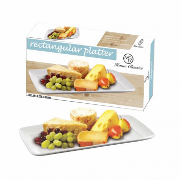 CLASSIX RECTANGLE PLATTER 46.4X22.6X3CM CLASSIX RECTANGLE PLATTER 46.4X22.6X3CM