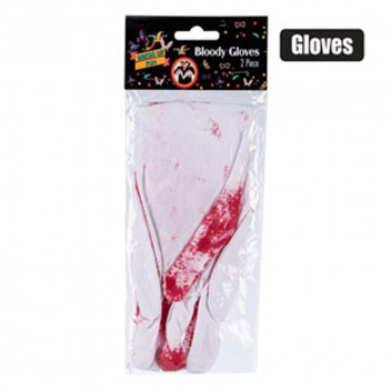 BLOODY GLOVES DRESS UP PARTY COSTUME BLOODY GLOVES DRESS UP PARTY COSTUME