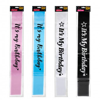 ASSORTED BIRTHDAY PARTY SASH ASSORTED BIRTHDAY PARTY SASH
