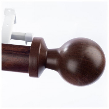 AUBURN ROUND BALL HALF POLE SET 63MM 2.5M AUBURN ROUND BALL HALF POLE SET 63MM 2.5M