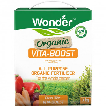 WONDER ORGANIC VITA BOOST FERTILIZER 3KG WONDER ORGANIC VITA BOOST FERTILIZER 3KG