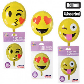 FOIL EMOJI HELIUM BALLOON FOIL EMOJI HELIUM BALLOON