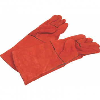 MATSAFE GLOVE WELDERS RED L 200MM MATSAFE GLOVE WELDERS RED L 200MM