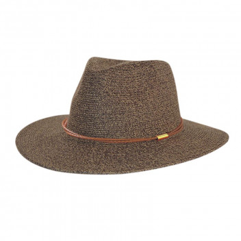 CARA FEDORA BURNT KHAKI HAT 58CM CARA FEDORA BURNT KHAKI HAT 58CM