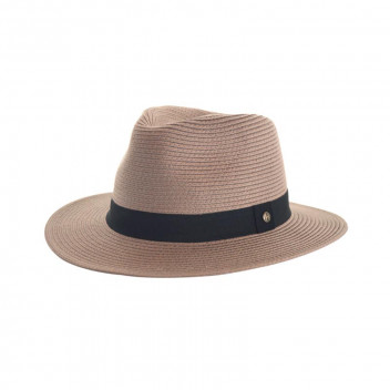 PANA-MATE FEDORA TAUPE HAT 61CM PANA-MATE FEDORA TAUPE HAT 61CM